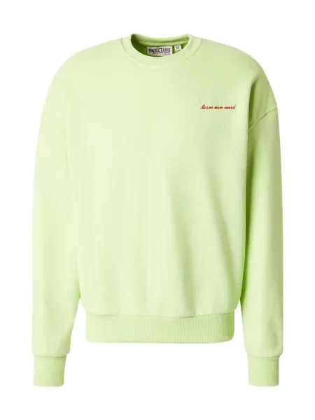 Naketano Tréning póló világoszöld / vérvörös