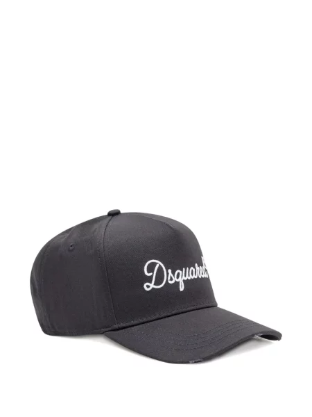 Șapcă Dsquared2 cu broderie negru