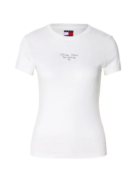 Majica Tommy Hilfiger s autogramom bijela