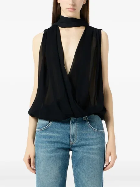 Top Blumarine negru