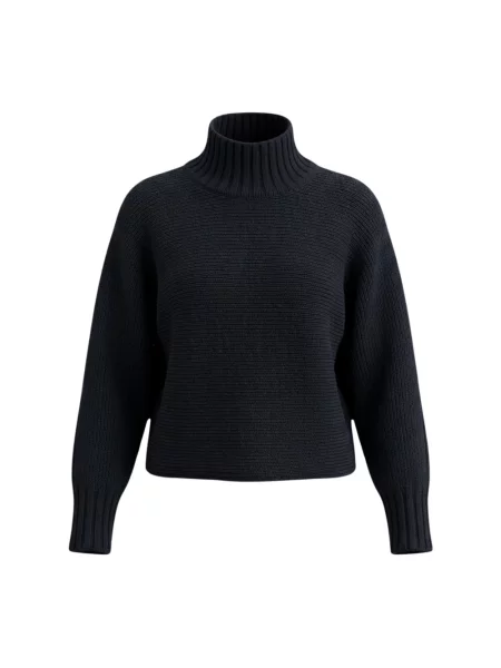 Sweter Gran Sasso wełniany czarny