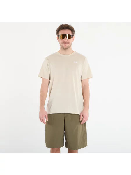 Póló The North Face Evolution Simple Dome Short Sleeve Tee Desert Stone XXL bézs