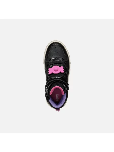 Gyerek sneaker Geox fekete