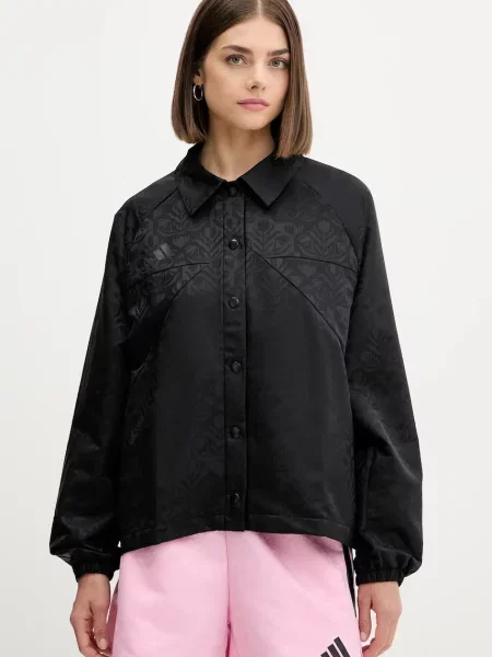 Adidas kurtka House of Tiro przejściowa oversize czarny