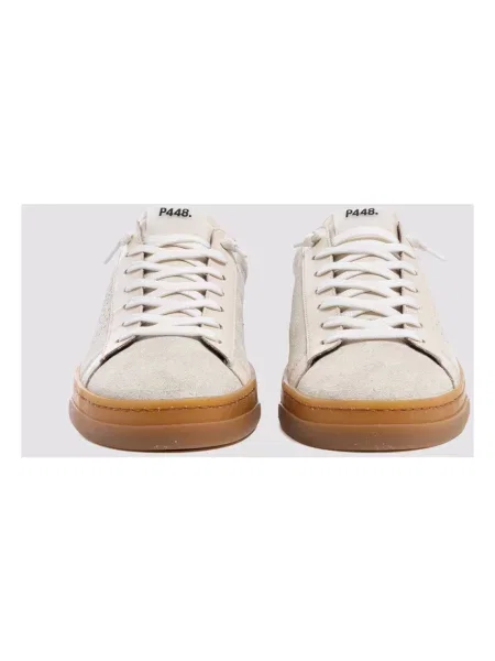 Sneakersy P448 beżowe
