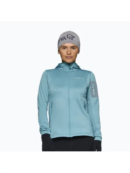 Bluza trekkingowa NORRONA Falketind Stretch Hood brittany blue niebieska