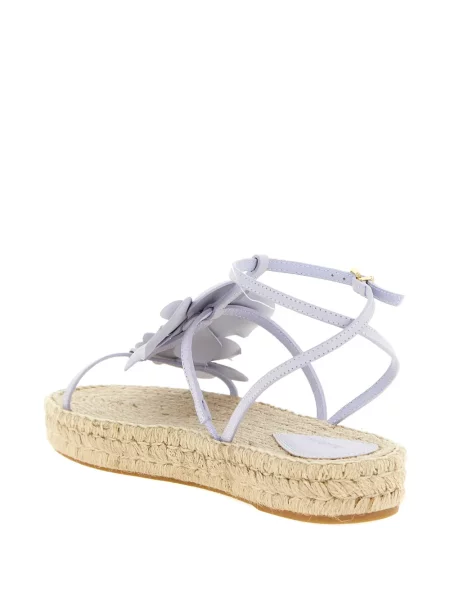 Espadrile Zimmermann cu model floral violet