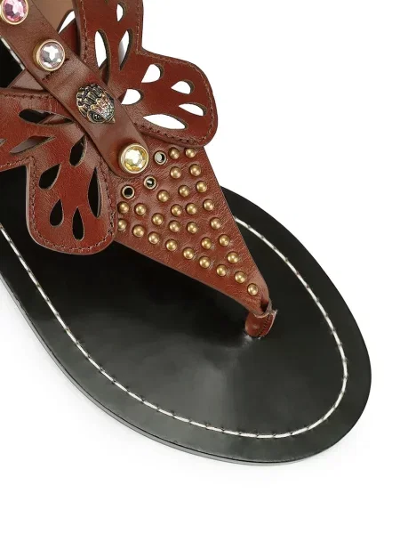 Кожаные босоножки Kurt Geiger London бохо