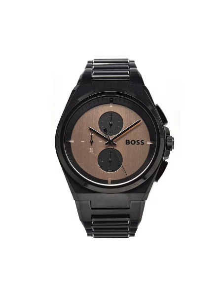 Годинник Boss Steer Black чорний