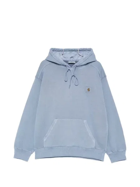 Hanorac cu glugă Carhartt Wip albastru