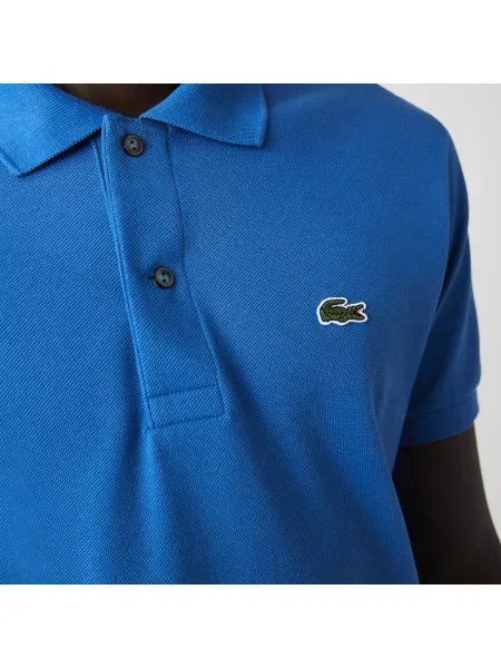 Lacoste Koszulka Polo Classic Fit niebieski