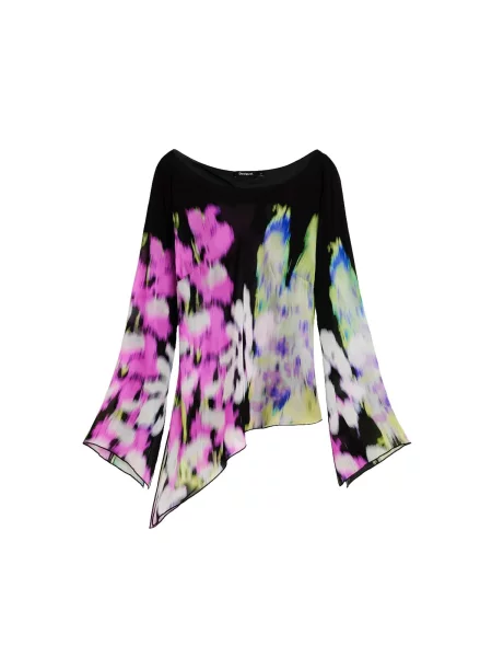Desigual Tricou M. C. Lacroix mai multe culori negru