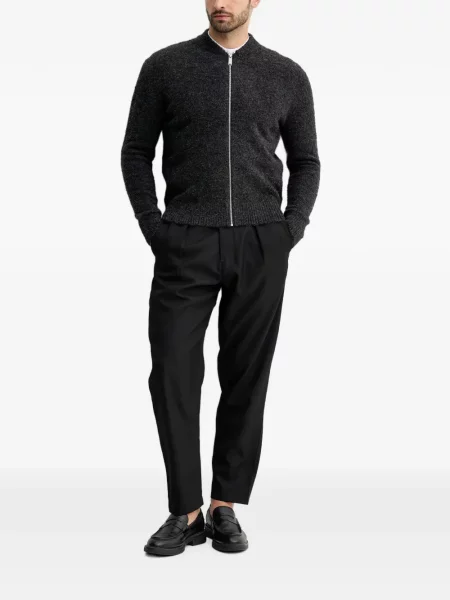 Bouclé cardigan Sisley gri