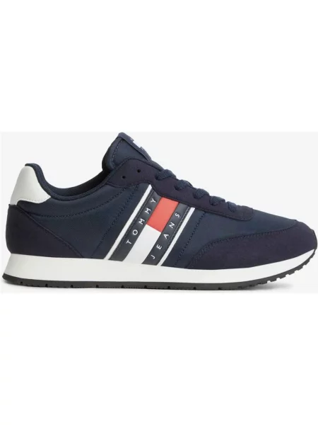 Buty Tommy Jeans Classic Runner granatowe czerwone 41 białe