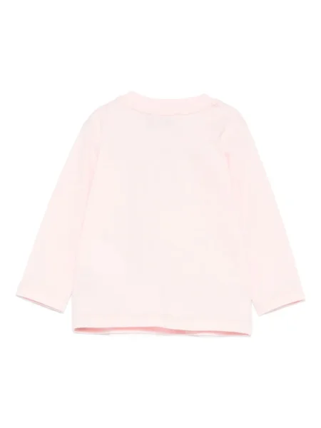 Bluza dziecięca Moschino różowa
