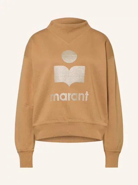 Marant Étoile Bluza Nierozpinana Moby braun