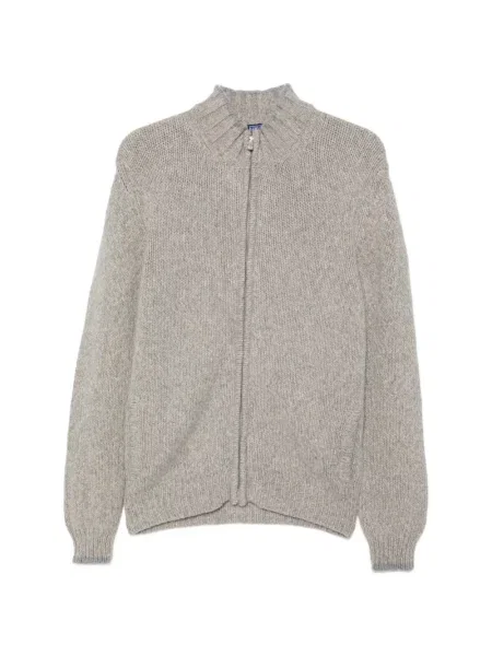Cardigan Fedeli tricotate chunky gri