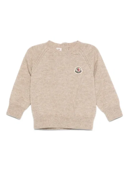 Dětské svetr Moncler Enfant hnědý