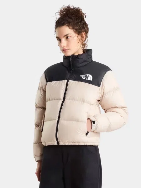 Пуховик The North Face W RETRO NUPTSE JACKET бежевий