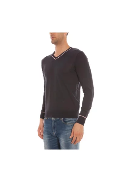 Sweter Armani Jeans niebieski