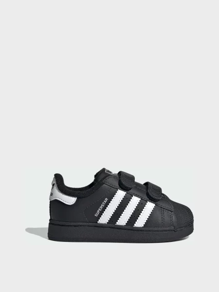 Детские кроссовки Adidas Superstar черные