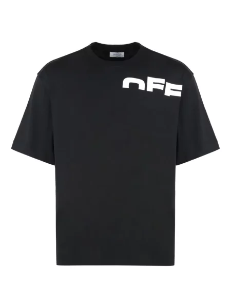Tricou Off-white cu imagine alb