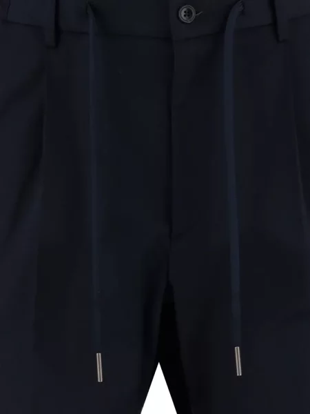 Pantaloni Tagliatore cu cordon albastru