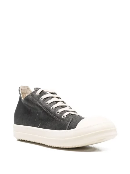 Sneakers Rick Owens Drkshdw με κορδόνια με σχέδιο με δαντέλα μαύρο