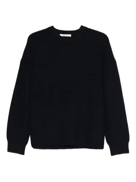 Pulover 6397 cu decolteu rotund albastru