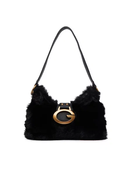 Guess Geantă Camden Mini negru
