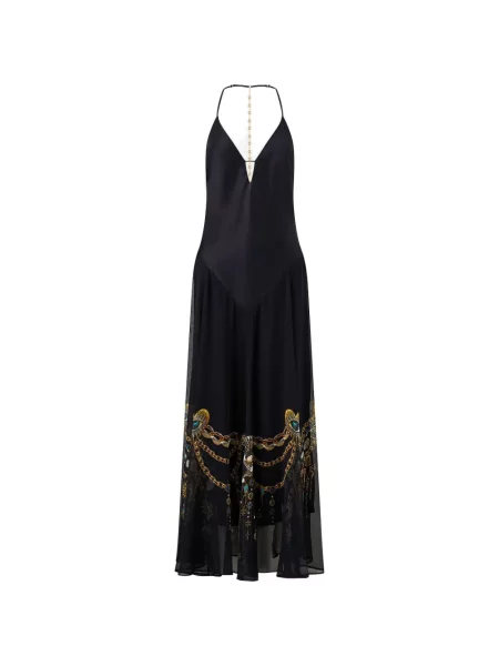 Костюм макси рокля Camilla черно