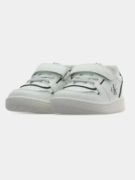 Calvin Klein Tenisice Low Cut Lace-Up/Velcro S bijela