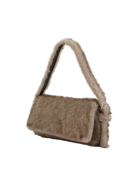 Torebka Alexander Wang skórzana szara