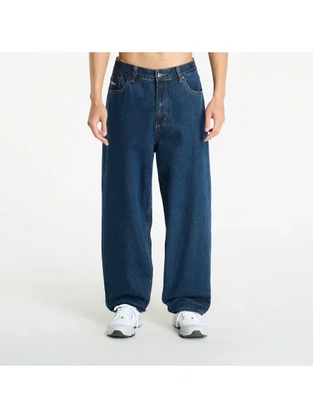 Džíny Wasted Paris M Crest Casper Pant Raw Blue 32 modré