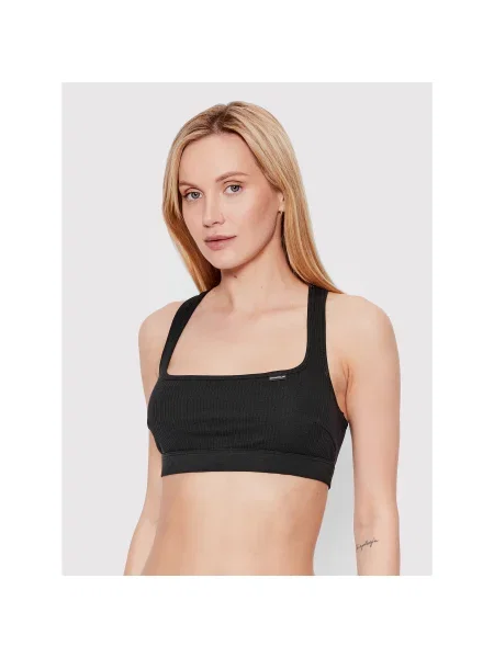 Chantelle Top nedrček Cotton Comfort črna