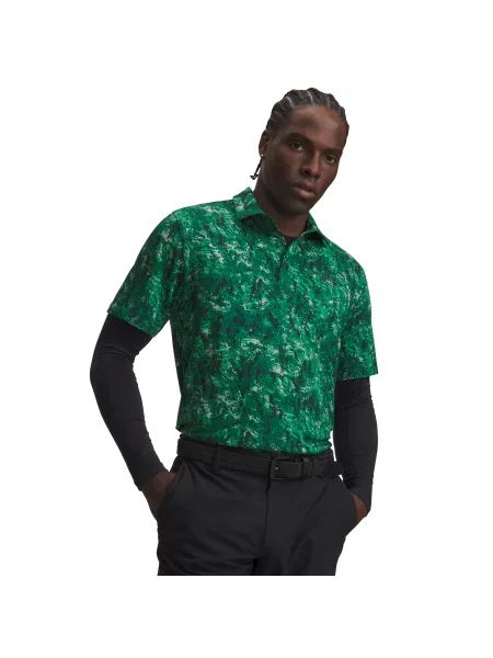 Polo majica Under Armour crna