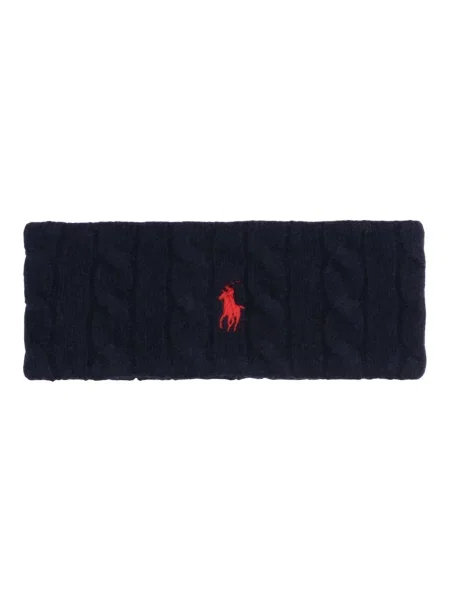 Czapka Polo Ralph Lauren z kaszmiru niebieska