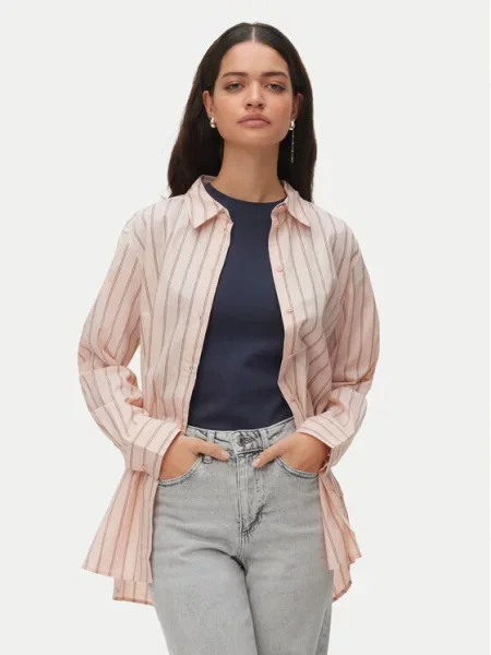 Vero Moda Marškiniai Elina rožinė