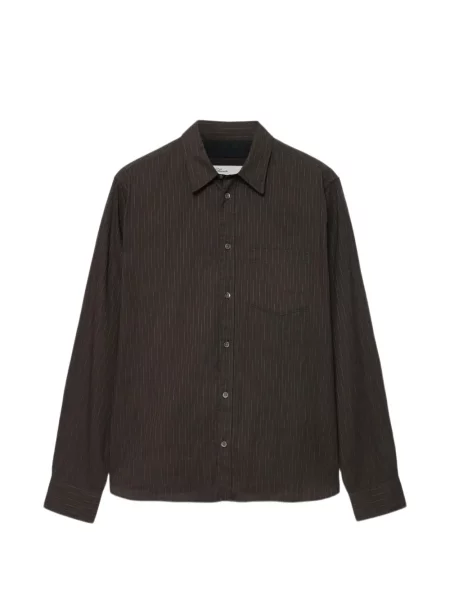 Košeľa Allsaints hnedá