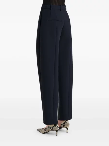 Pantaloni Khaite plisate albastru