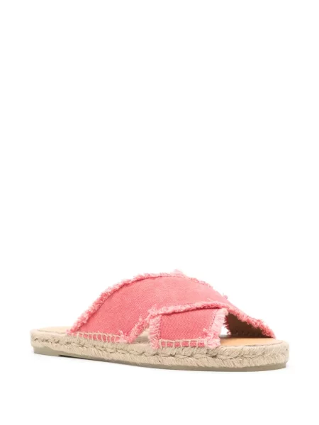Drobė espadrilės Castañer rožinė