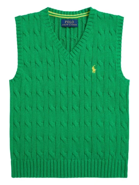 Kamizelka dziecięca Polo Ralph Lauren zielona