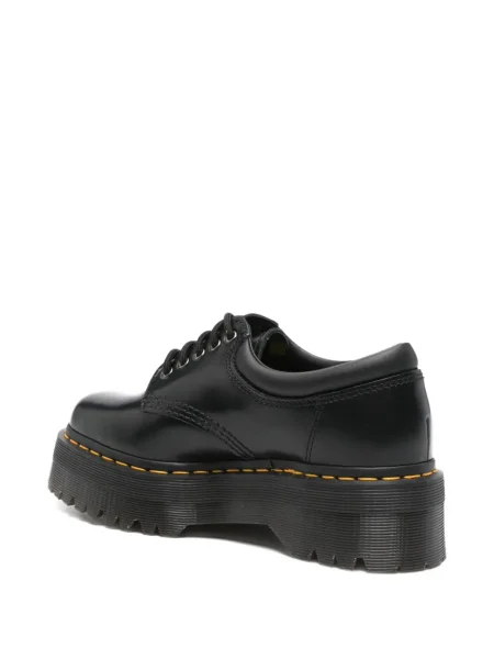 Обувки в стил дерби Dr. Martens с връзки с дантела черно