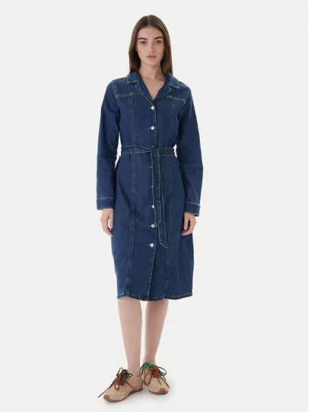 Vero Moda Дънкова рокля Telly син