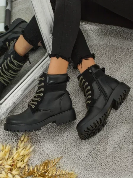 Botine Resti negru