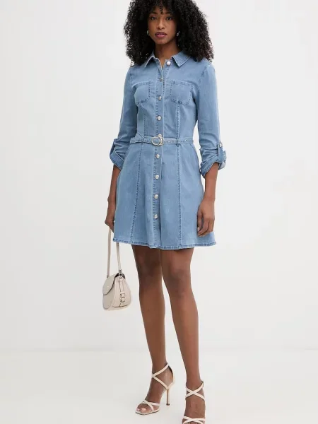 Morgan сукня-сорочка джинсова