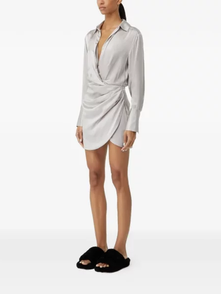 Rochie mini Gauge81 gri