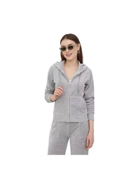 Bluza rozpinana Juicy Couture szara