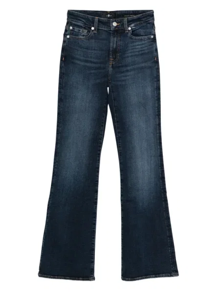 Blugi 7 For All Mankind cu 5 buzunare albastru