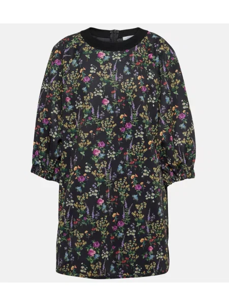 Rochie Max Mara cu model floral din jerseu
